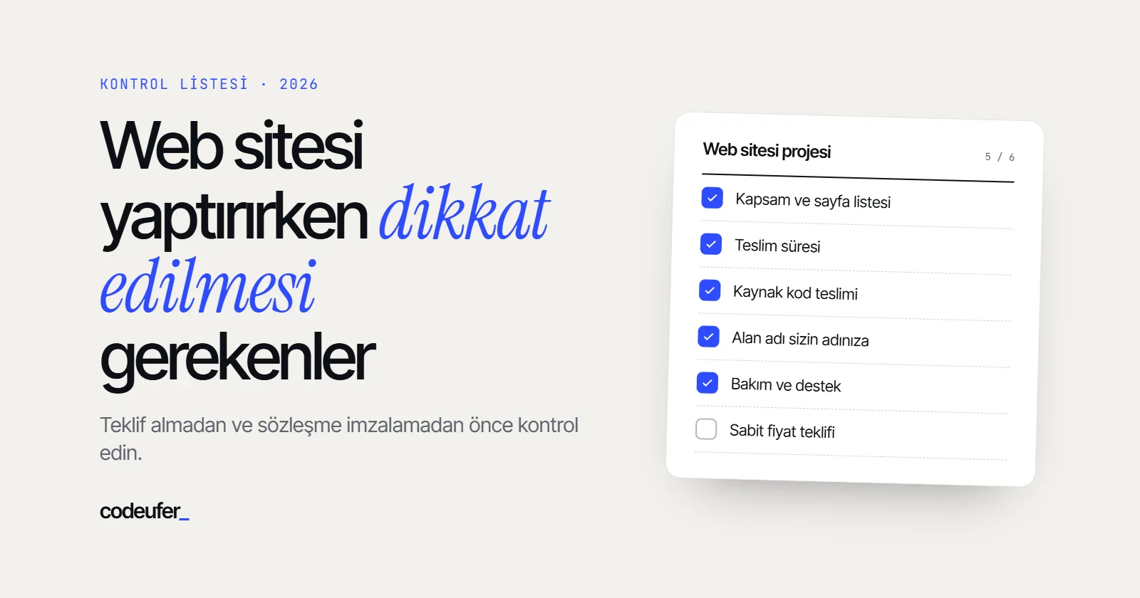 Web Sitesi Yaptırırken Dikkat Edilmesi Gerekenler: Doğru Ajans Seçimi Rehberi